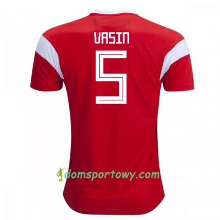 Koszulka Rosja Vasin 5 Domowe Koszulki Piłkarskie Mistrzostwa Świata 2018